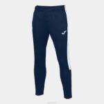 Joma 82P4R3184 الأزرق الداكن الأبيض بطولة طويلة السراويل البيئية رجال