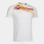 Joma 82P4R3193 أبيض قميص قصير الأكمام النخبة x رجال