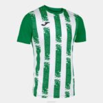 Joma 82P4R3194 أبيض أخضر قميص بأكمام قصيرة inter iii رجال