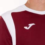 Joma 82P4R3214 بورجوندي أبيض بطولة قميص من النوع الثقيل v رجال - Image 4