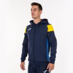 Joma 82P4R3218 الأزرق الداكن الأصفر الملكي الأزرق طاقم سترة مقنعين ثالثا رجال - Image 5