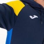 Joma 82P4R3218 الأزرق الداكن الأصفر الملكي الأزرق طاقم سترة مقنعين ثالثا رجال - Image 6