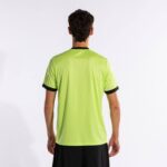 Joma 82P4R3222 الجير الأسود الأبيض قميص قصير الأكمام المحكمة رجال - Image 5