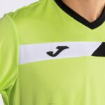 Joma 82P4R3222 الجير الأسود الأبيض قميص قصير الأكمام المحكمة رجال - Image 6