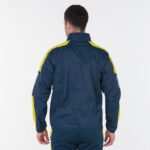 Joma 82P4R3223 الأزرق الداكن والأصفر بطولة سترة المطر الرابع رجال - Image 5