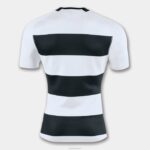 Joma 82P4R3228 أسود أبيض قميص قصير الأكمام prorugby الثاني رجال - Image 8