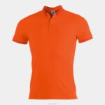 Joma 82P4R3229 البرتقالي قميص بولو قصير الأكمام Bali II رجال