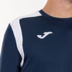 Joma 82P4R3243 الأزرق الداكن الأبيض بطولة القميص بأكمام طويلة v رجال - Image 4