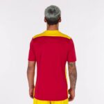 Joma 82P4R3259 احمر اصفر بطولة قميص قصير الأكمام سادسا رجال - Image 3