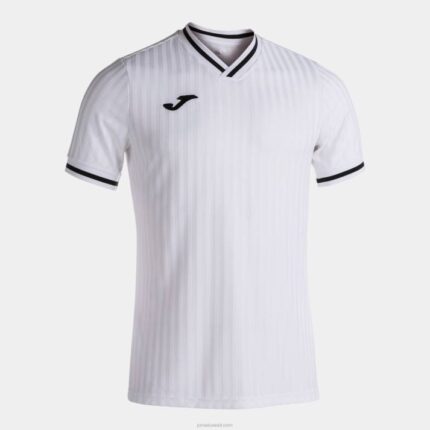 Joma 82P4R3260 أبيض قميص قصير الأكمام toletum iii رجال