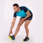Joma 82P4R3262 الفلورسنت الفيروز الأزرق الداكن قميص قصير الأكمام سجل الثاني رجال - Image 7