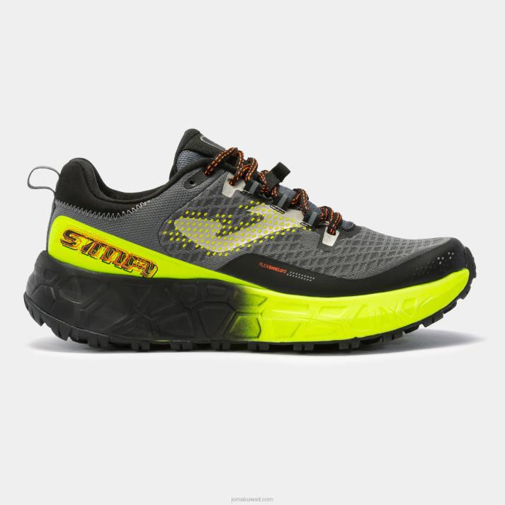 Joma 82P4R3266 أسود أصفر فلوري حذاء الجري tk.sima 23 رجال - Image 1
