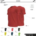 Joma 82P4R3273 نيون المرجان قميص قصير الأكمام r-combi رجال - Image 3