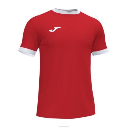 Joma 82P4R3274 أحمر قميص قصير الأكمام مفتوح iii رجال