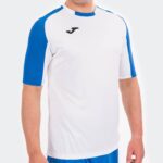 Joma 82P4R3276 أبيض أزرق ملكي قميص قصير الأكمام أساسي رجال - Image 2