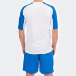 Joma 82P4R3276 أبيض أزرق ملكي قميص قصير الأكمام أساسي رجال - Image 5