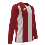 Joma 82P4R3314 احمر ابيض قميص طويل الأكمام بيزا الثاني رجال - Image 2