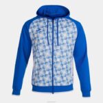 Joma 82P4R3318 أزرق ملكي أبيض سترة سوبرنوفا مقنعين III رجال