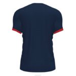 Joma 82P4R3321 الأزرق الداكن الأحمر قميص بأكمام قصيرة سوبر نوفا iii رجال - Image 3