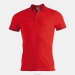 Joma 82P4R3353 أحمر قميص بولو قصير الأكمام Bali II رجال