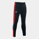 Joma 82P4R3355 أسود أحمر بطولة السراويل الطويلة الرابع رجال