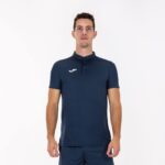 Joma 82P4R3358 الأزرق الداكن قميص بولو قصير الأكمام هواية رجال - Image 5