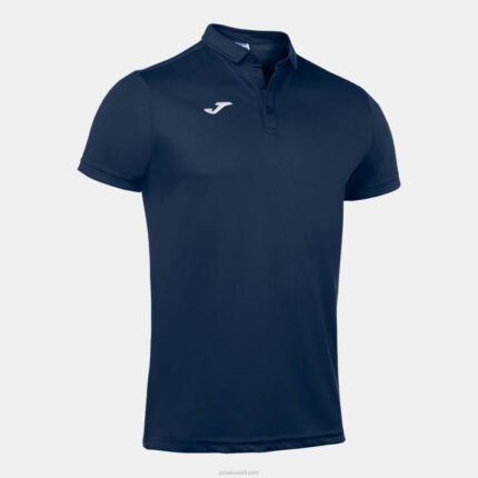 Joma 82P4R3358 الأزرق الداكن قميص بولو قصير الأكمام هواية رجال