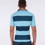Joma 82P4R3359 الأزرق الداكن السماء الزرقاء قميص قصير الأكمام prorugby الثاني رجال - Image 4