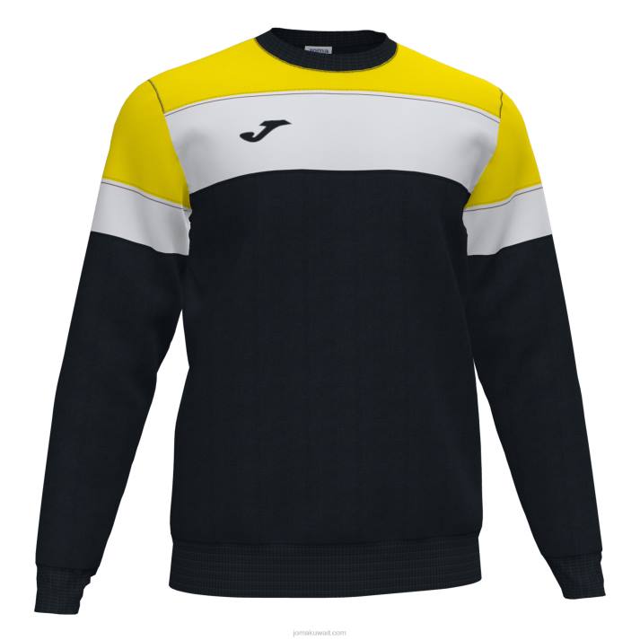 joma_82p4r335_d8a3d8b3d988d8af_d8a3d8b5d981d8b1_d8a3d8a8d98ad8b6_d8b7d8a7d982d985_d982d985d98ad8b5_d985d986_d8a7d984d986d988d8.jpg Joma 82P4R335 أسود أصفر أبيض طاقم قميص من النوع الثقيل الرابع رجال - Image 1