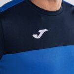 Joma 82P4R3372 الأزرق الملكي الأزرق الداكن الفائز قميص قصير الأكمام رجال - Image 4
