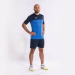 Joma 82P4R3372 الأزرق الملكي الأزرق الداكن الفائز قميص قصير الأكمام رجال - Image 5