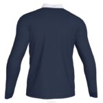 Joma 82P4R3383 الأزرق الداكن الأبيض قميص بولو طويل الأكمام الفائز الثاني رجال - Image 2