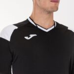 Joma 82P4R3387 أسود أبيض قميص قصير الأكمام طاقم ثالثا رجال - Image 4