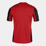 Joma 82P4R3393 أحمر أسود قميص بأكمام قصيرة بين رجال - Image 2