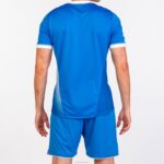 Joma 82P4R3396 أزرق ملكي أبيض قميص قصير الأكمام الحسبة الثاني رجال - Image 3