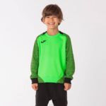 Joma 82P4R3398 نيون أخضر أسود قميص من النوع الثقيل أساسي الثاني رجال - Image 3
