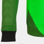 Joma 82P4R3398 نيون أخضر أسود قميص من النوع الثقيل أساسي الثاني رجال - Image 7