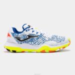 Joma 82P4R33 أبيض نقطة الأحذية 22 محكمة صلبة