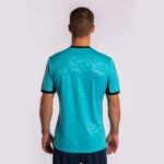 Joma 82P4R3402 الفلورسنت الفيروز الأزرق الداكن قميص قصير الأكمام toletum الثاني رجال - Image 3