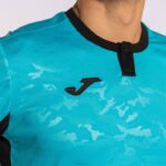 Joma 82P4R3402 الفلورسنت الفيروز الأزرق الداكن قميص قصير الأكمام toletum الثاني رجال - Image 4