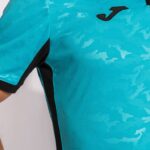 Joma 82P4R3402 الفلورسنت الفيروز الأزرق الداكن قميص قصير الأكمام toletum الثاني رجال - Image 5