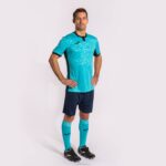 Joma 82P4R3402 الفلورسنت الفيروز الأزرق الداكن قميص قصير الأكمام toletum الثاني رجال - Image 6