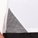 Joma 82P4R3405 أبيض أسود قميص قصير الأكمام أساسي الثاني رجال - Image 4