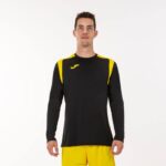 Joma 82P4R3406 أصفر مسود بطولة القميص بأكمام طويلة v رجال - Image 2