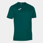 Joma 82P4R3410 أخضر قميص قصير الأكمام قوي رجال