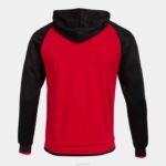 Joma 82P4R3414 أحمر أسود سوبر نوفا II سترة مقنعين رجال - Image 2