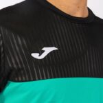 Joma 82P4R3441 أخضر أسود قميص قصير الأكمام مونتريال رجال - Image 7