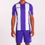 Joma 82P4R3488 أبيض أرجواني قميص بيزا كم قصير رجال - Image 2