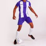 Joma 82P4R3488 أبيض أرجواني قميص بيزا كم قصير رجال - Image 4