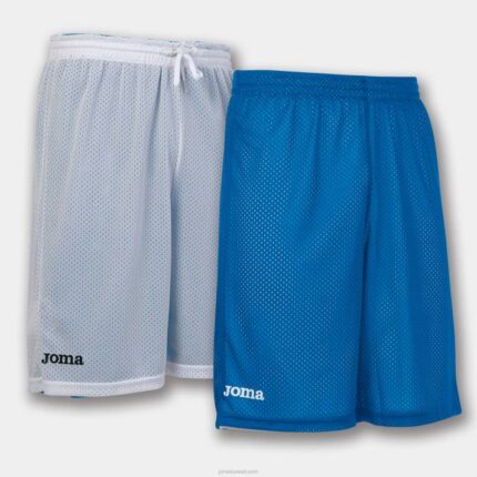 Joma 82P4R3491 أزرق ملكي أبيض الصاعد السراويل القصيرة رجال